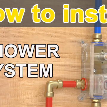 How to install shower systems