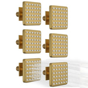 Bostingner Adjustable Flow Shower Body Spray Jets 3 Inch Square - Bostingner