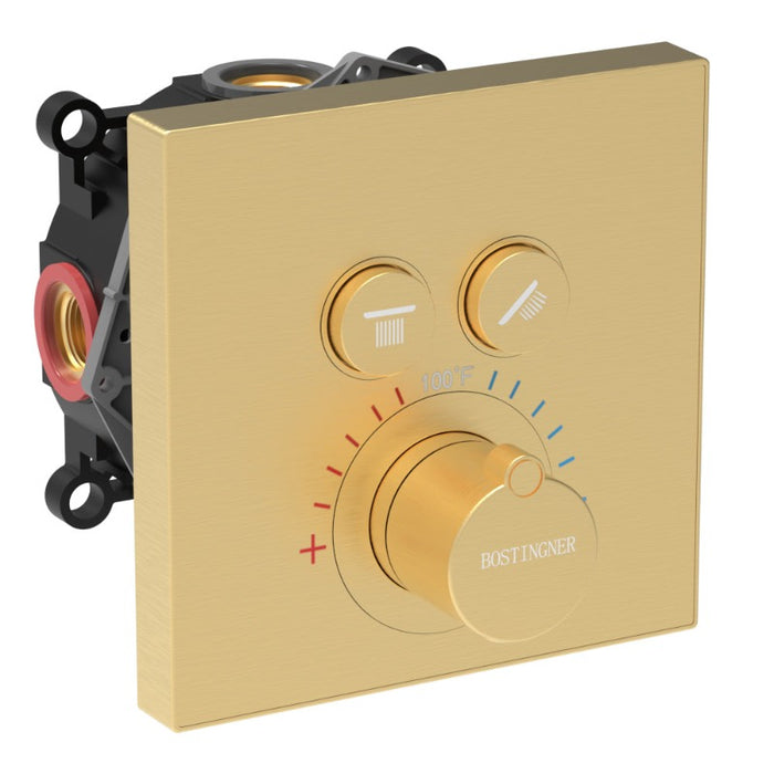 Bostingner Dual Function Thermostatic Shower Valve - Bostingner
