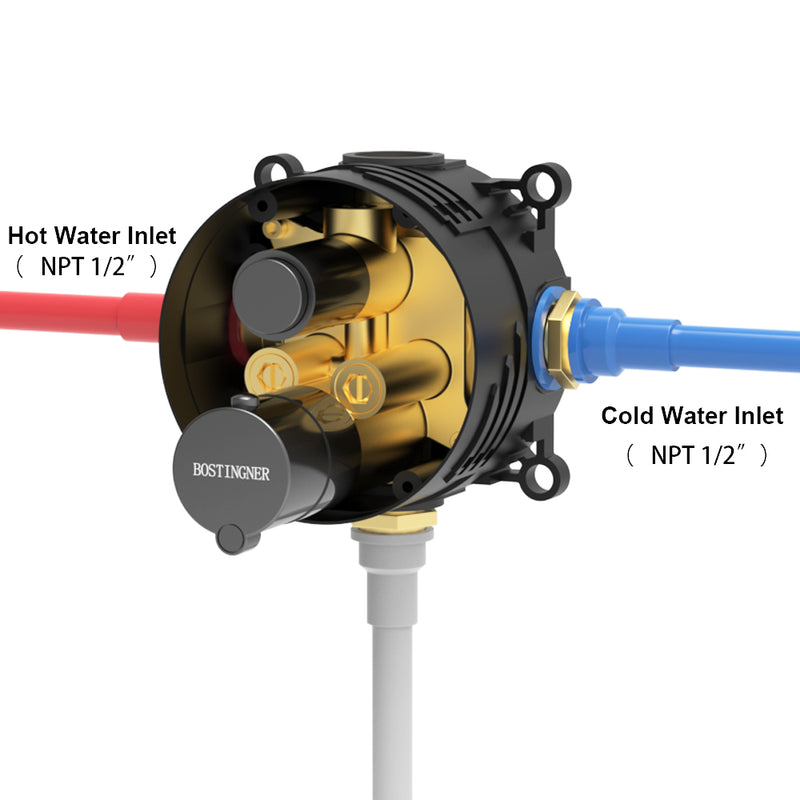 Bostingner Single Function Thermostatic Shower Valve - Bostingner
