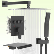 Bostingner Shower System with Tub Spout Matte Black - Bostingner