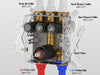 Bostingner Three Function Shower Valve with Body Jets - Bostingner