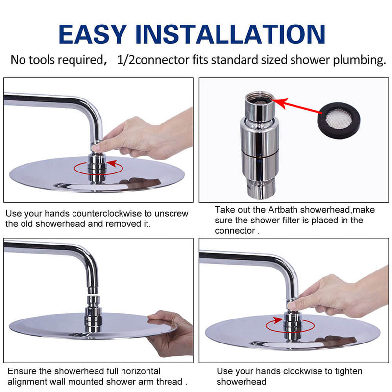 Bostingner Round Rain Shower Head - Bostingner