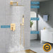Bostingner Shower Faucet Set Wall Mounted Gold - Bostingner