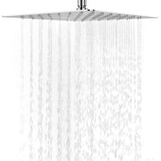 Brushed Nickel rain shower head