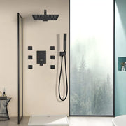 Bostingner Brass Shower Body Sprays Massage Spa Side Jets 2 Inch Black - Bostingner