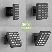 Bostingner 16 Inch Thermostatic Shower System With Adjustable Flow Shower Body Spray Jets - Bostingner