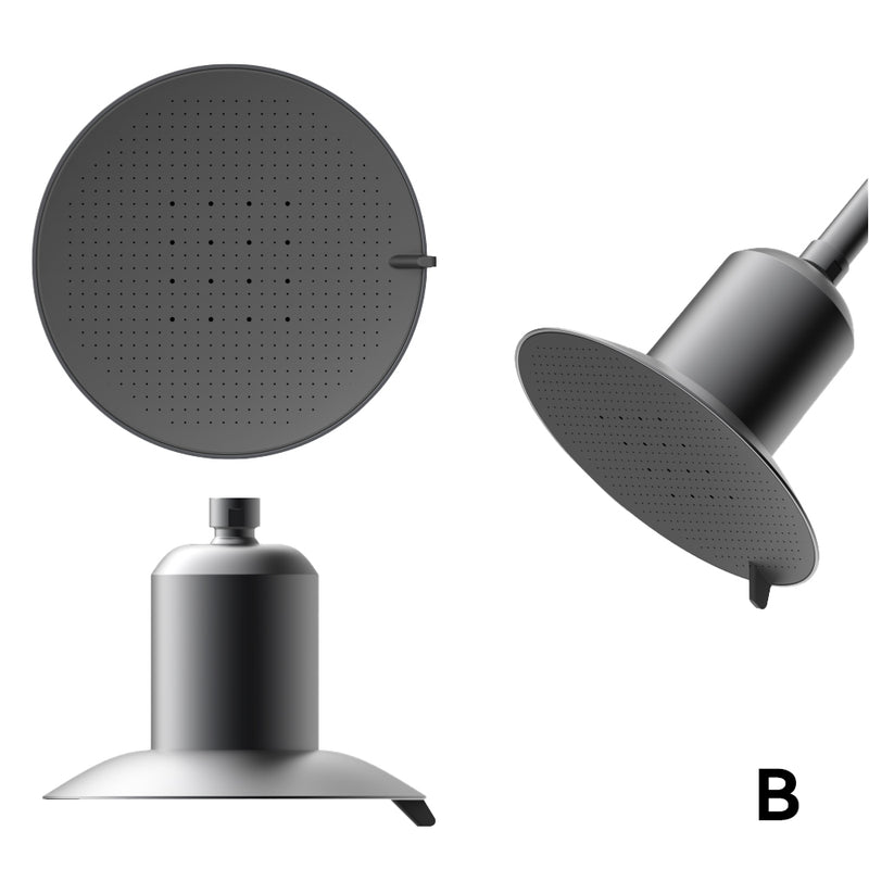 Bostingner 7-Inch Filtered Shower Head with Time-Tracking Feature - Bostingner