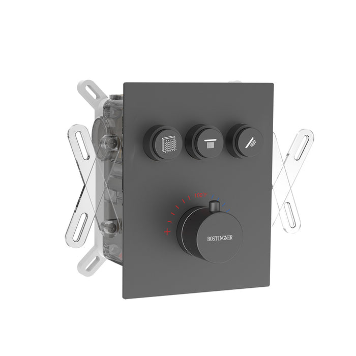 Bostingner Three Thermostatic Shower Valve - Bostingner