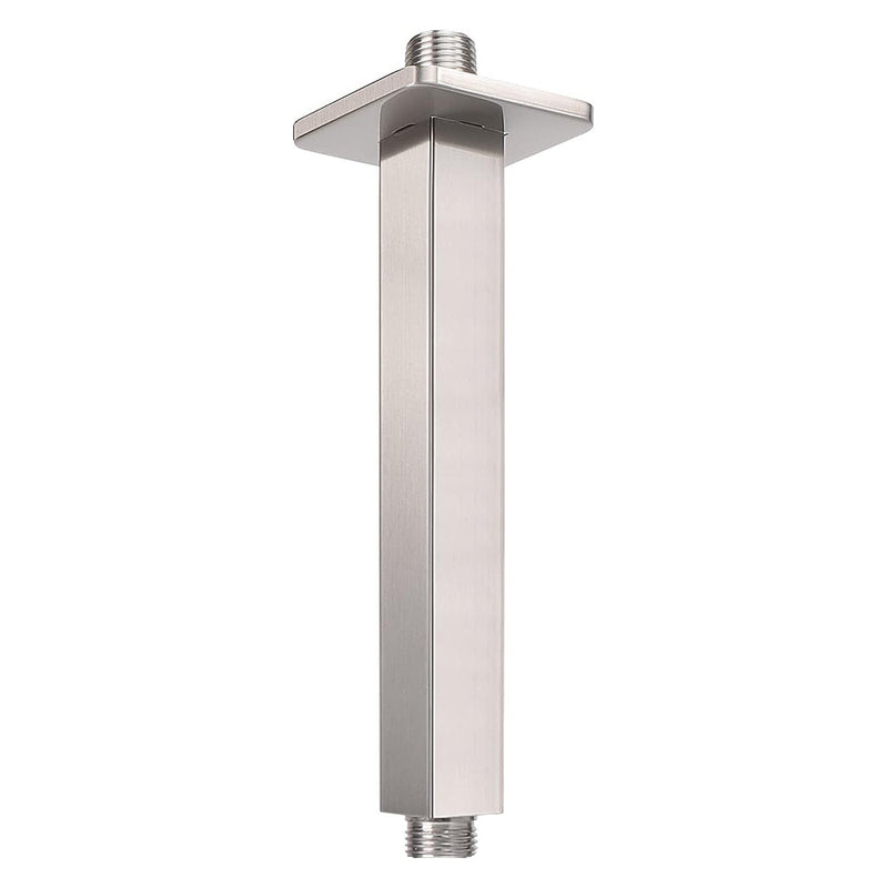 Bostingner Square Ceiling Mount Shower Arm Shower Head Extension Arm 8 Inch - Bostingner