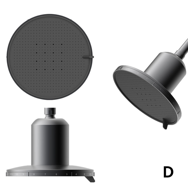 Bostingner 7-Inch Filtered Shower Head with Time-Tracking Feature - Bostingner