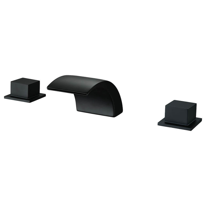 Bostingner Bathroom Sink Faucet 3 Holes Matte Black - Bostingner