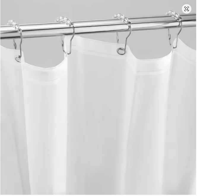 Bostingner EVA Shower Curtain Fitted Liners for Baths and Showers - Bostingner