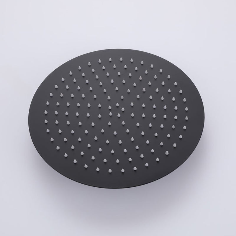 Bostingner Freestanding Outdoor Shower System with Shower Head Matte Black - Bostingner