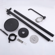 Bostingner Freestanding Outdoor Shower System with Shower Head Matte Black - Bostingner