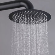 Bostingner Freestanding Outdoor  Shower Faucet Set with Shower Head Matte Black - Bostingner