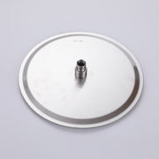 Bostingner Freestanding Outdoor Shower Faucet Set with Shower Head Brushed Nickel - Bostingner