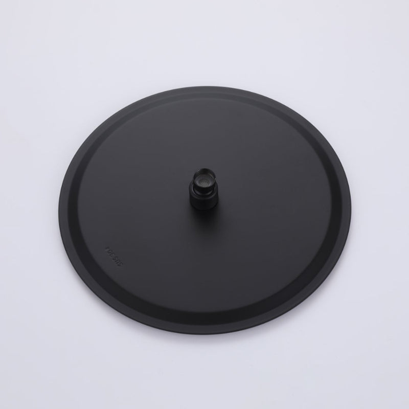 Bostingner 12" Free Standing Outdoor Shower System with Shower Head Matte Black - Bostingner