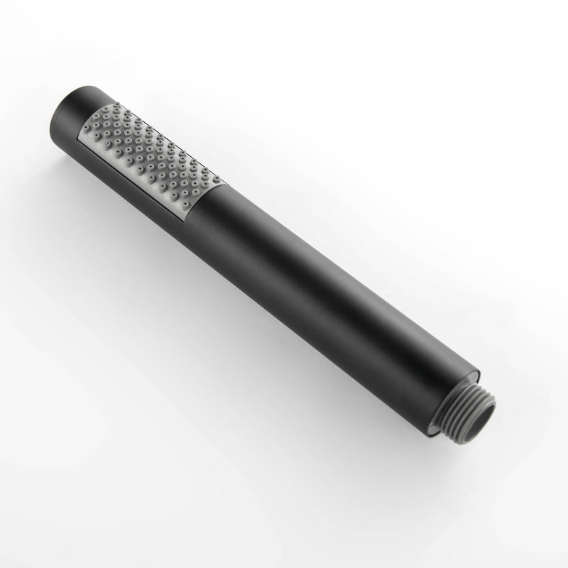 Bostingner 12" Free Standing Outdoor Shower Faucet Set with Shower Head Matte Black - Bostingner