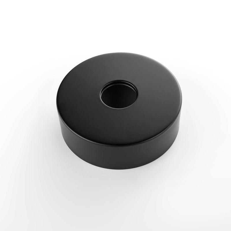 Bostingner 12" Free Standing Outdoor Shower Faucet Set with Shower Head Matte Black - Bostingner