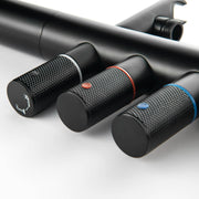 Bostingner 12" Free Standing Outdoor Shower Faucet Set with Shower Head Matte Black - Bostingner