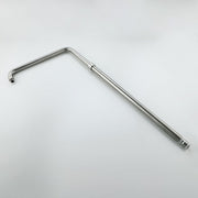 Bostingner 10" Freestanding Outdoor Shower System Height Adjustable Brushed Nickel - Bostingner