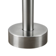 Bostingner 10" Freestanding Outdoor Shower System Height Adjustable Brushed Nickel - Bostingner