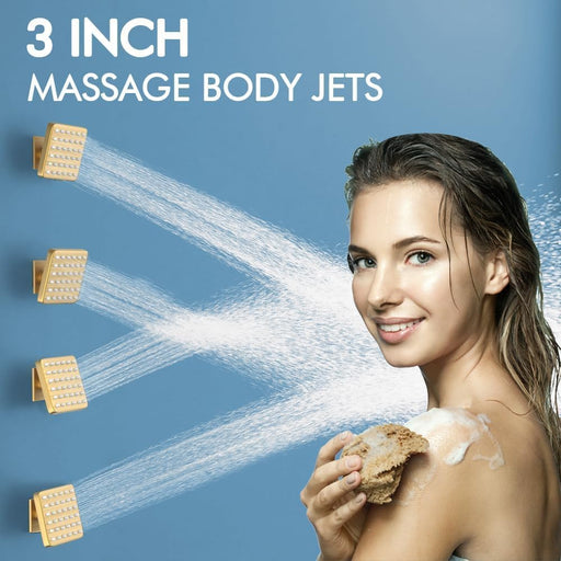 Bostingner Shower Body Jets -Gold 3 INCH - Bostingner