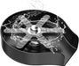 Bostingner Glass Rinser for Kitchen Sinks Accessories with 360° Rotating Jet - bostingner