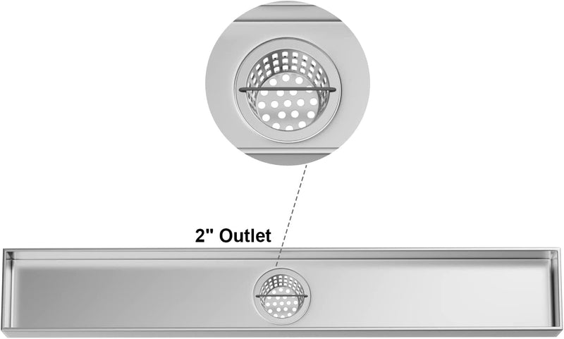 Bostingner Shower Floor Drain Filter 2 Inch - bostingner