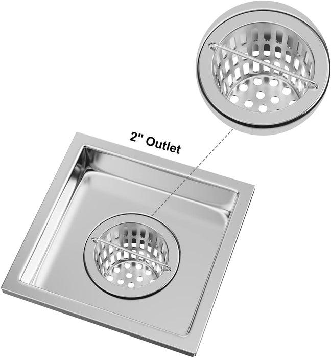 Bostingner Shower Floor Drain Filter 2 Inch - bostingner