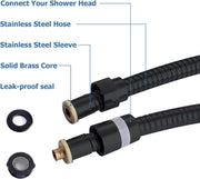 Bostingner 59 Inch Stainless Steel Handheld Shower Head Hose - bostingner