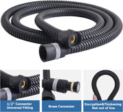 Bostingner 59 Inch Stainless Steel Handheld Shower Head Hose - bostingner