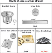 Bostingner Shower Floor Drain Filter 2 Inch - bostingner