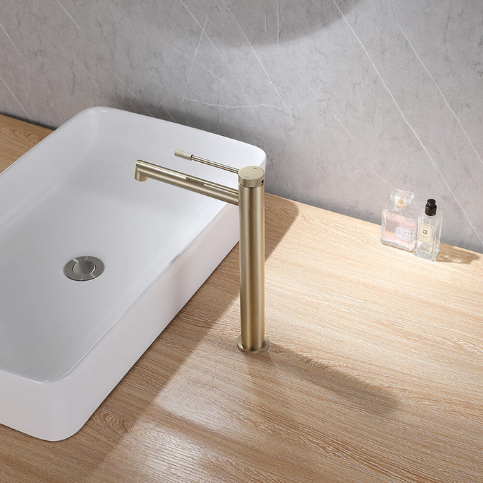 Bostingner Bathroom Faucet Gold Tall - Bostingner