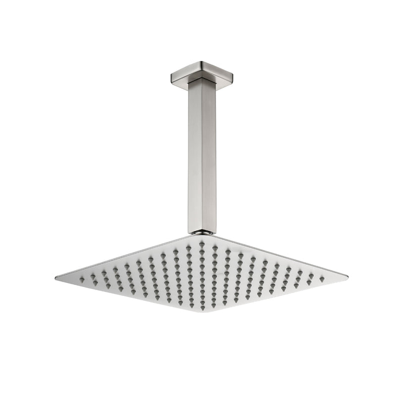 Bostingner Square Ceiling Mount Shower Arm Shower Head Extension Arm - bostingner